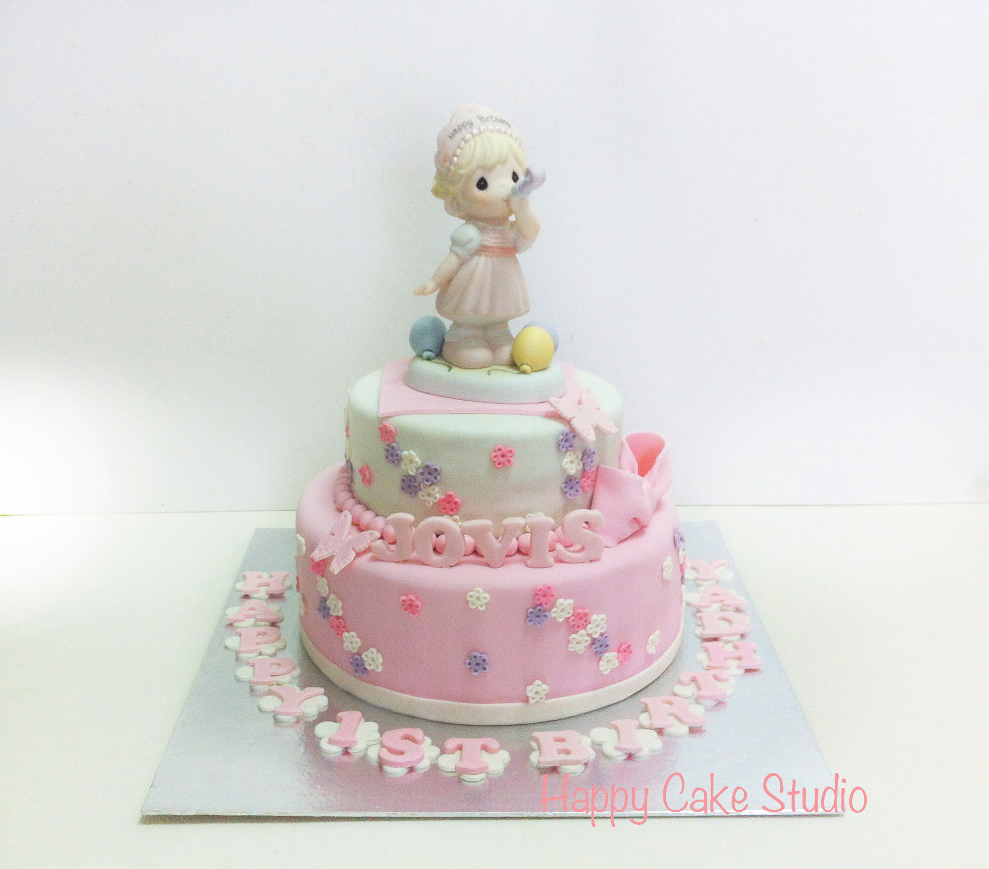 Precious Moments Baby Shower Cake