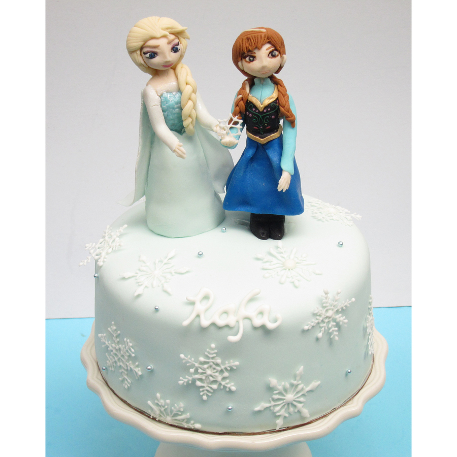 Princess Anna Frozen Cake