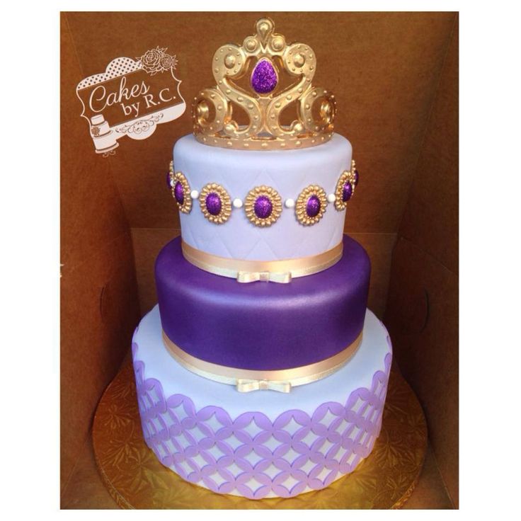 Princess Sofia the First Birthday Cake