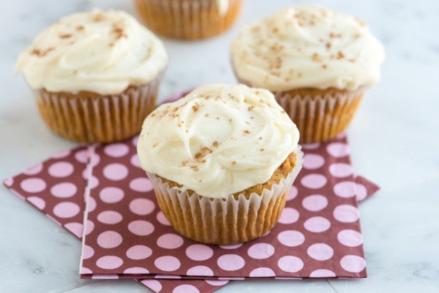 Pumpkin Cream Cheese Cupcakes Recipe