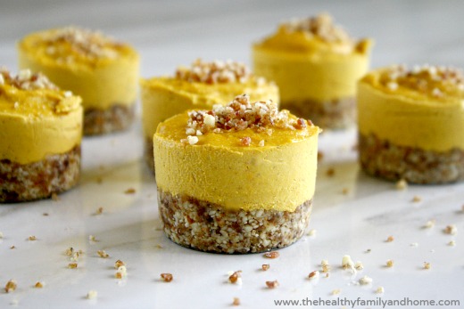 Raw Vegan Pumpkin Cheesecake