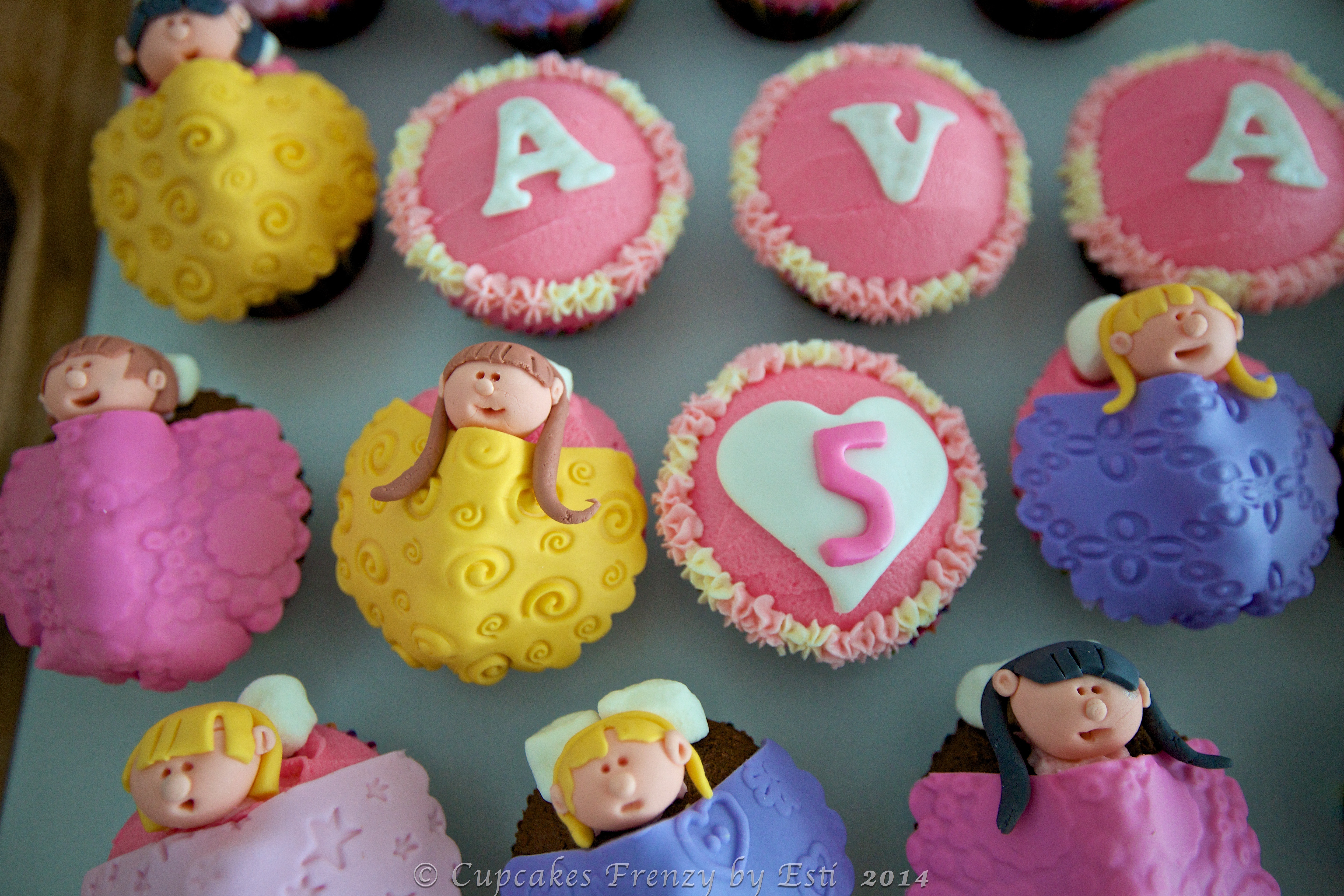 Slumber Party Cupcake Ideas