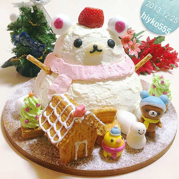 Snowman Dome Cake