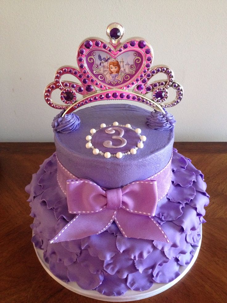 Sofia the First Birthday Cake Ideas