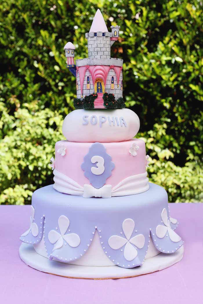 Sophia First Princess Birthday Cake