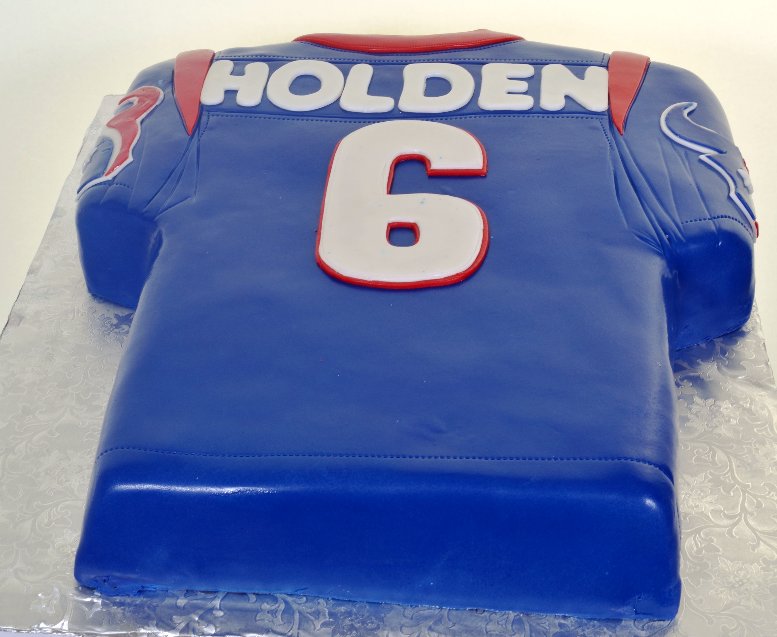 Sports Jersey Birthday Cake