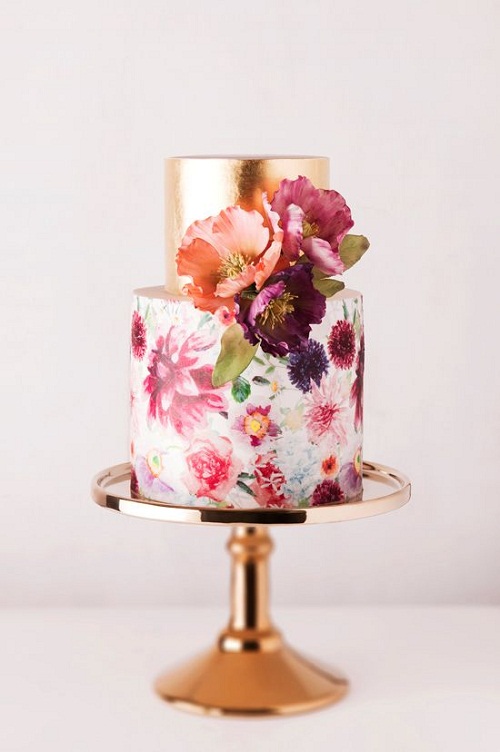 Spring Wedding Cake