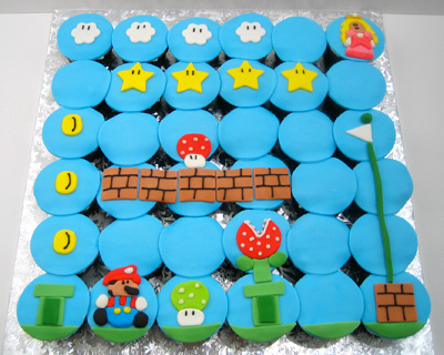 Super Mario Cupcakes