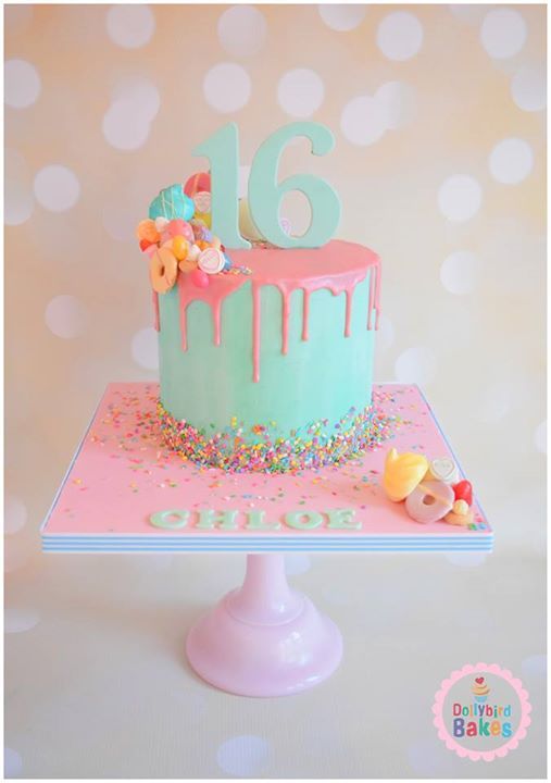 Sweet 16 Birthday Cake Idea