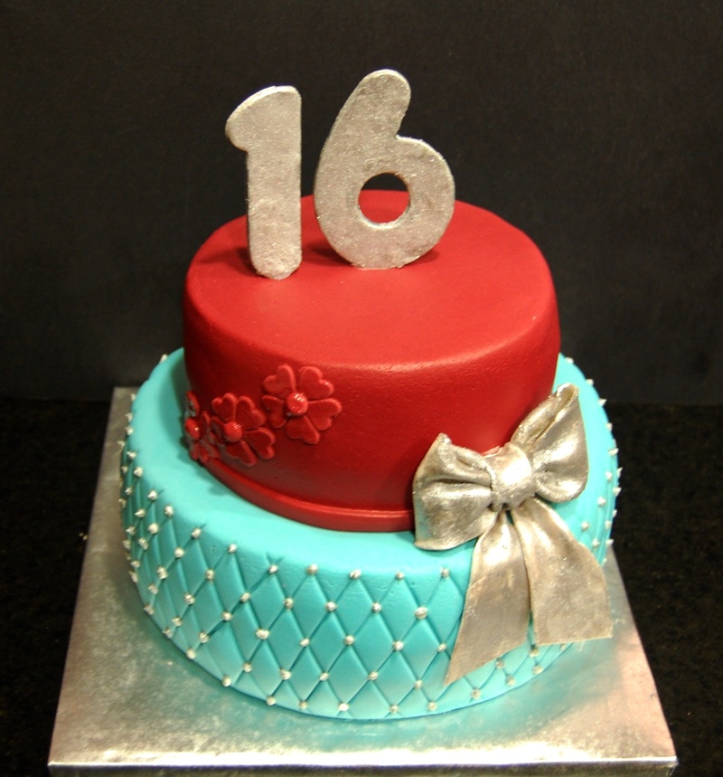 Sweet Sixteen Birthday Cake Idea