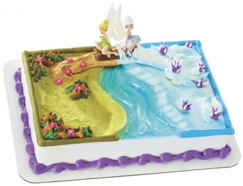 Tinkerbell and Periwinkle Cake