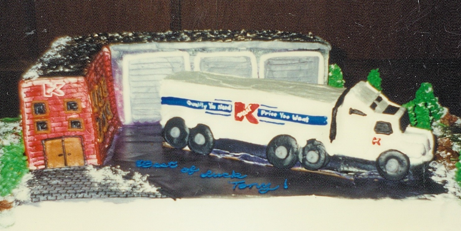 Truck Driver Retirement Cake