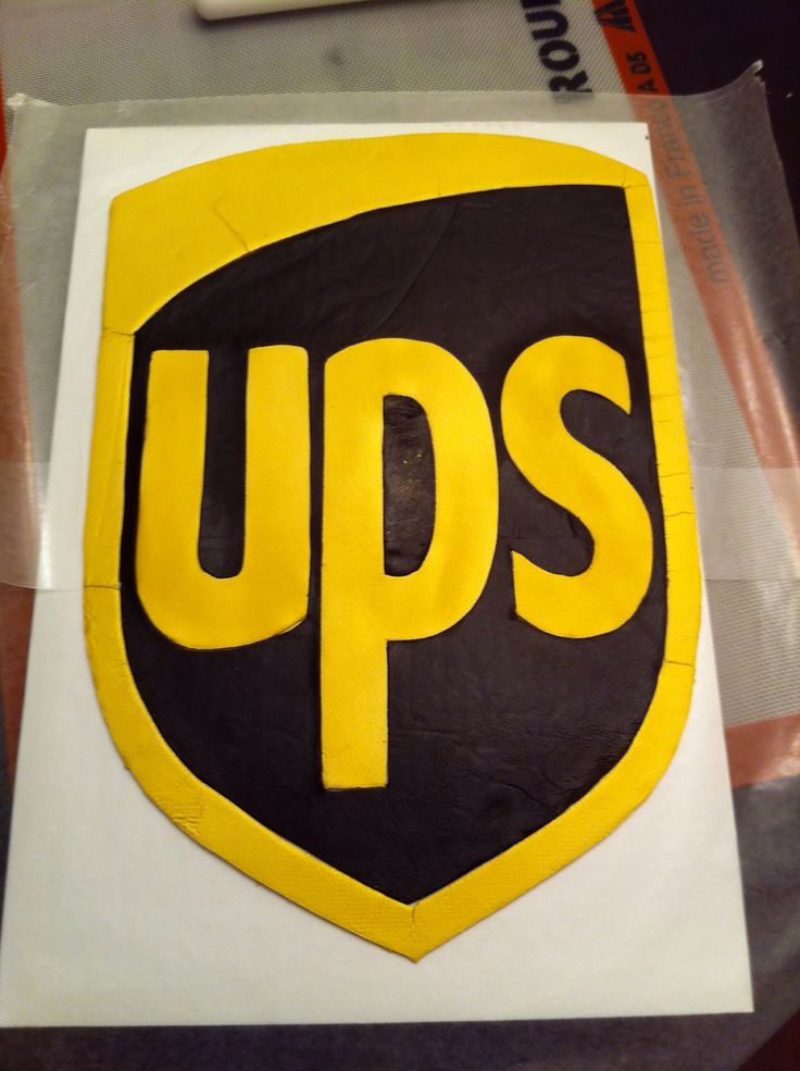 UPS Retirement Cake