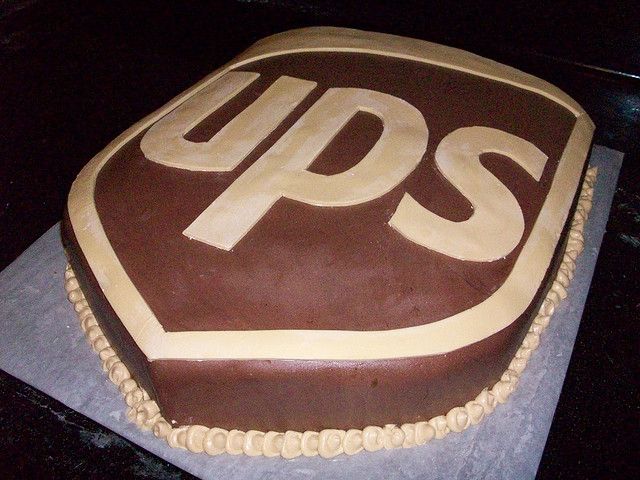 UPS Retirement Party Cake