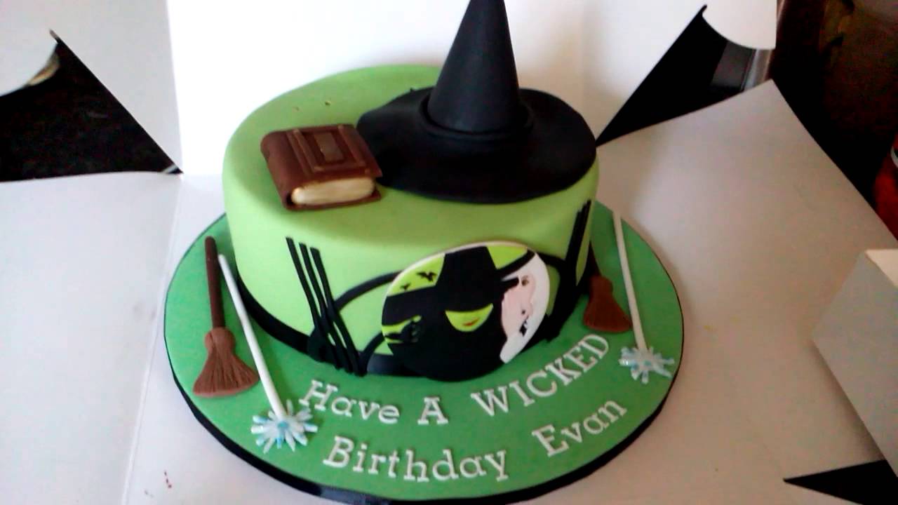 Wicked Musical Birthday Cakes