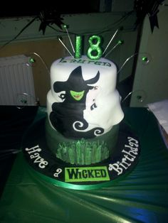 Wicked Musical Cake