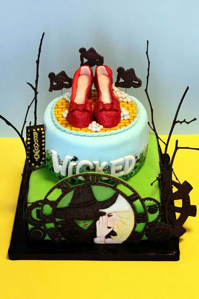 Wicked Themed Cake