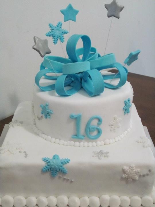 Winter Wonderland Cake