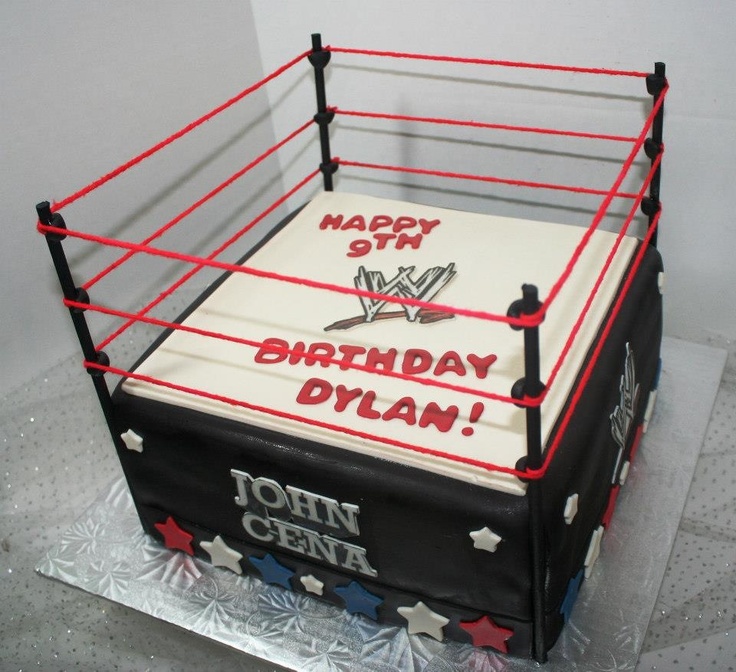 Wrestling Ring Cake