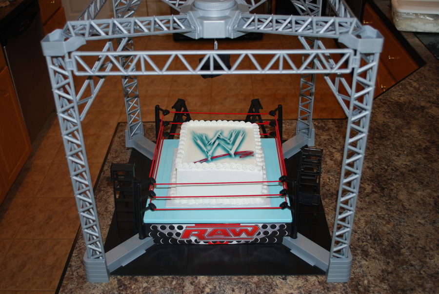 WWE Birthday Cake