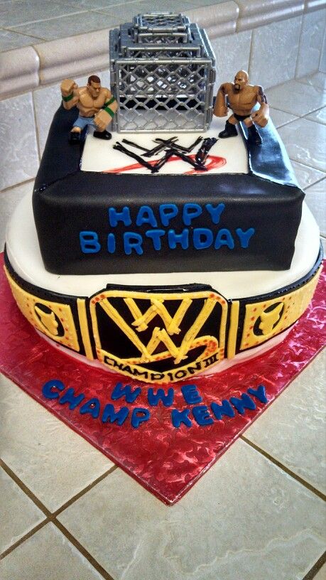 WWE John Cena Birthday Cakes