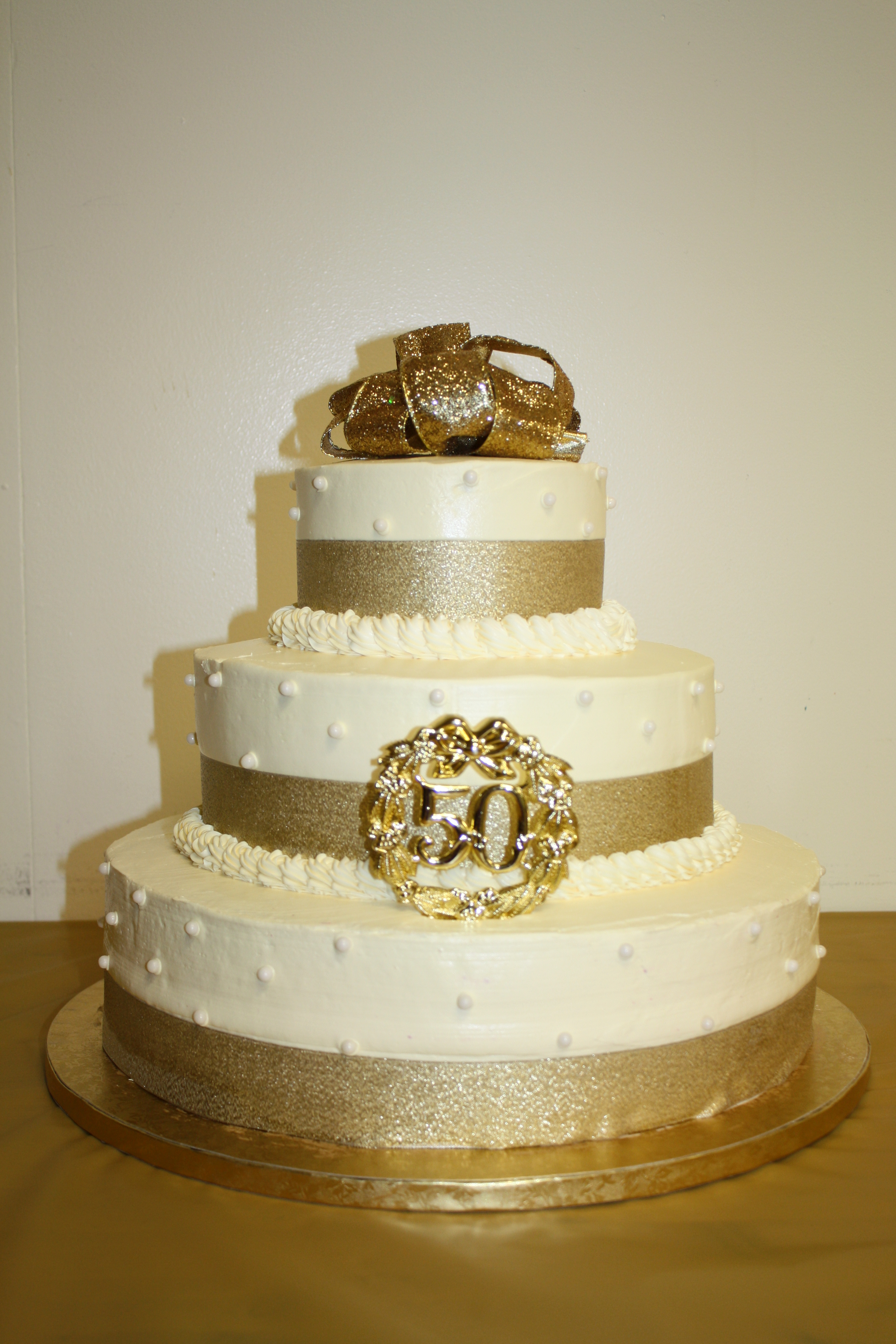 50th Wedding Anniversary Cake Cupcakes