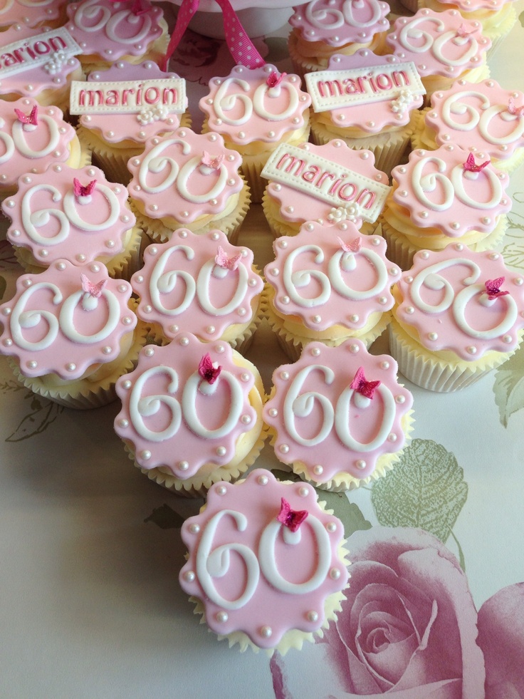 60th Birthday Cupcake Idea