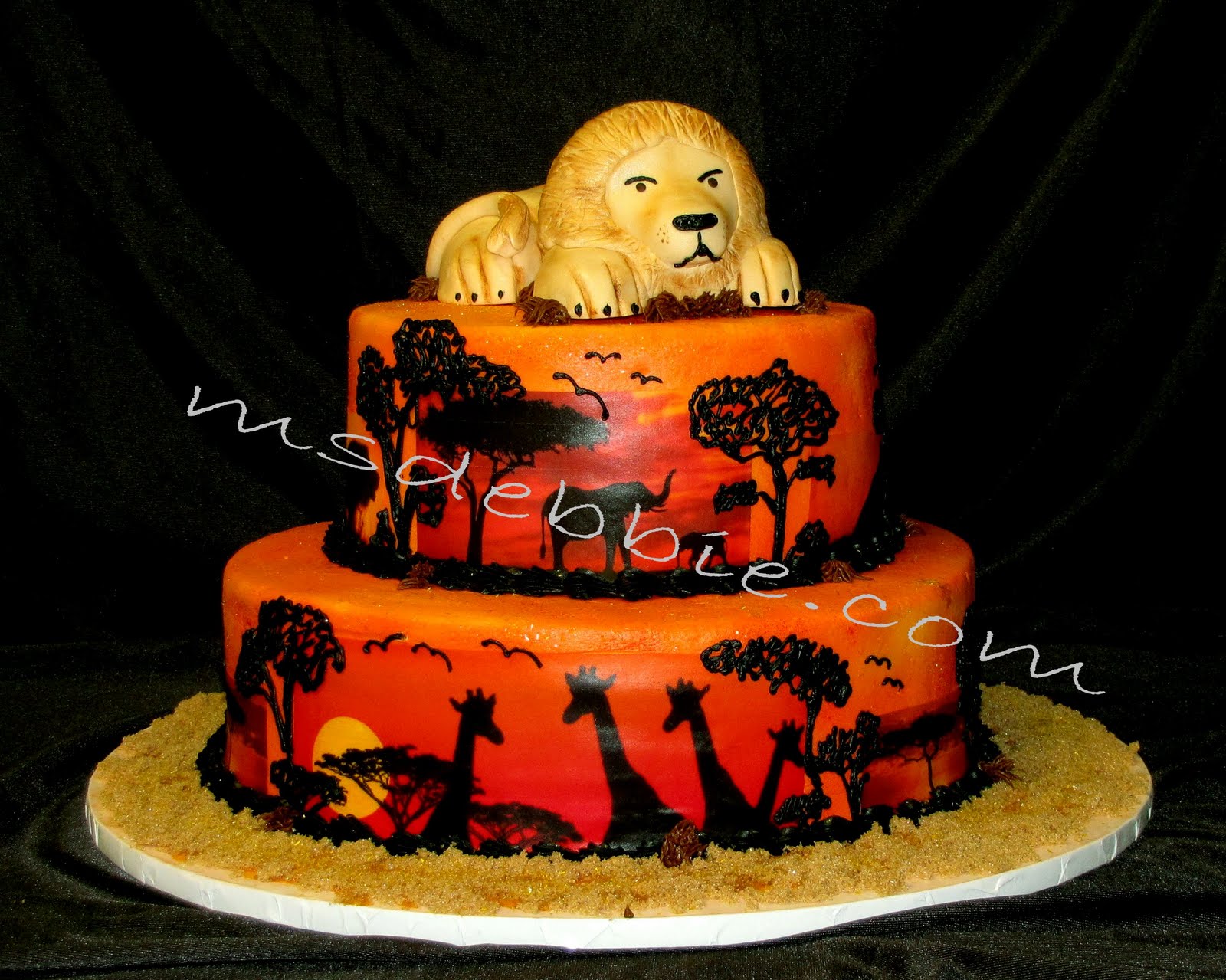 8 Photos of African Theme Birthday Cakes