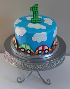 Baby Boy 1st Birthday Cake