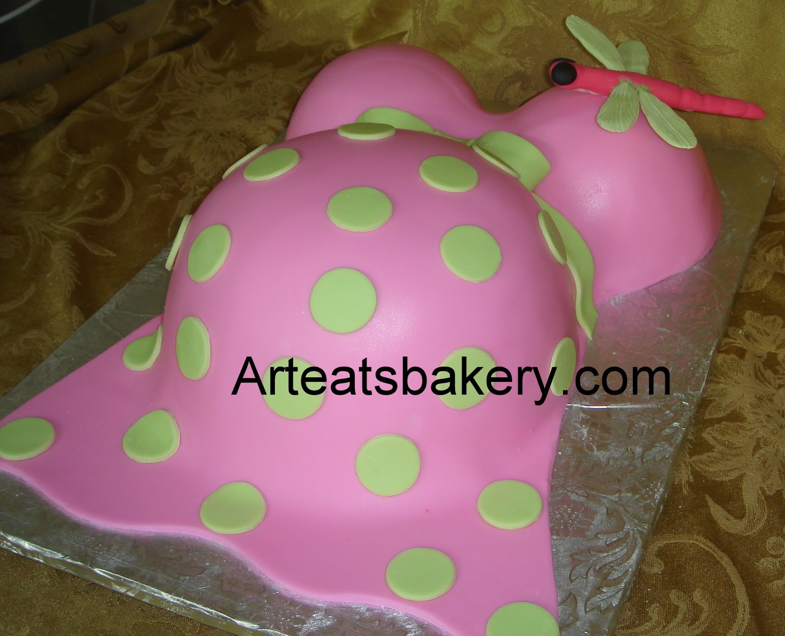 Baby Shower Cake with Fondant