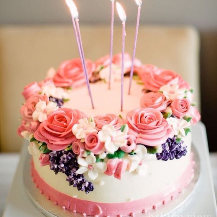 Beautiful Birthday Cake