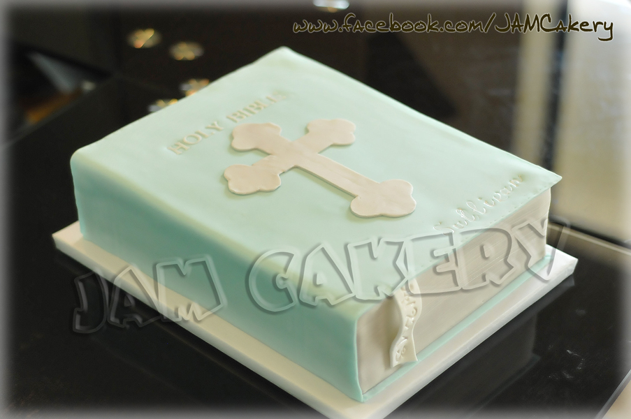 Bible Birthday Cake