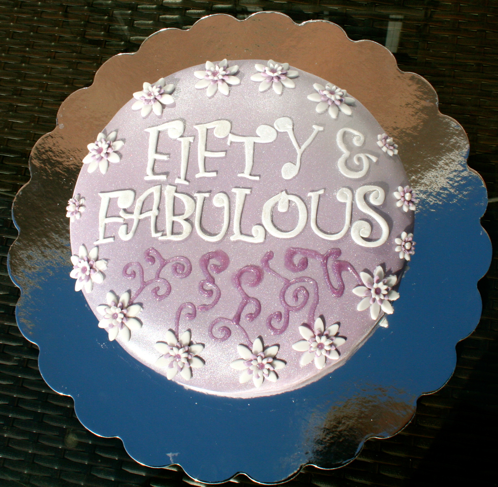 Birthday Cake and Fabulous' 'Fifty