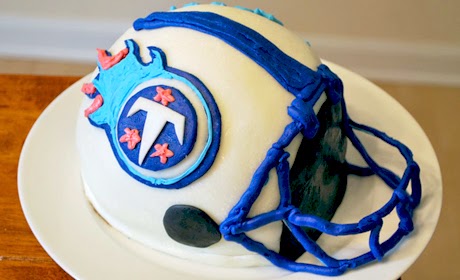 Birthday Cake Football Titans