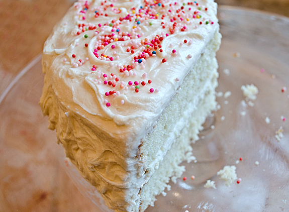 Birthday Vanilla Cake Recipe