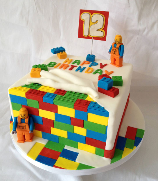 Boys LEGO Birthday Cake Ideas