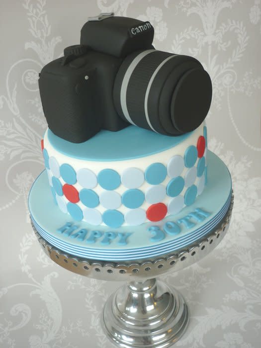 Camera Birthday Cake