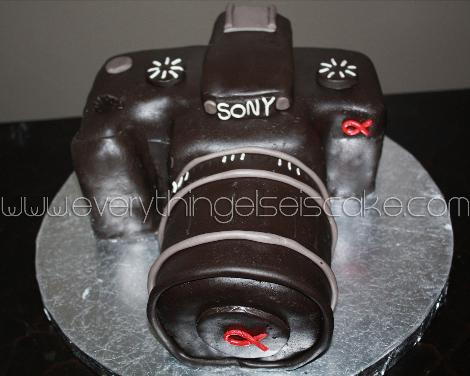 Camera Birthday Cake