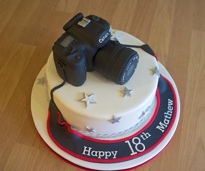 Camera Birthday Cake