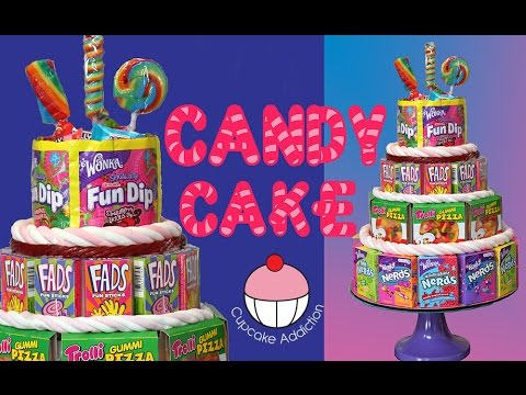 Candy Birthday Cakes