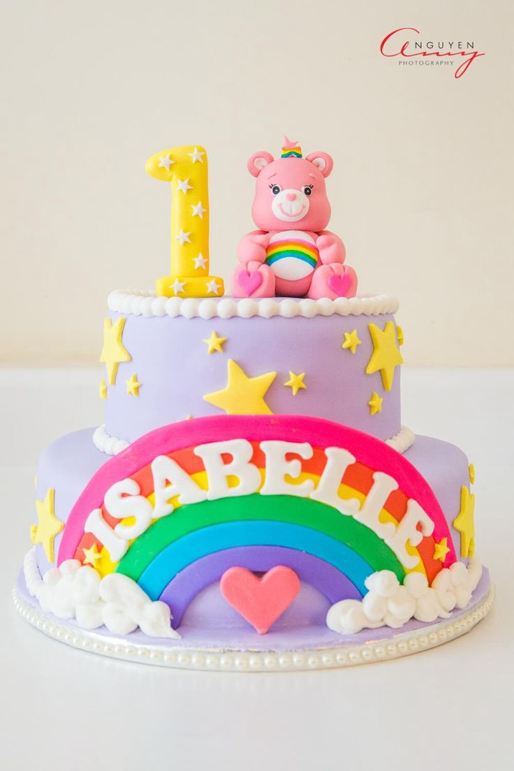 Care Bears Birthday Cake