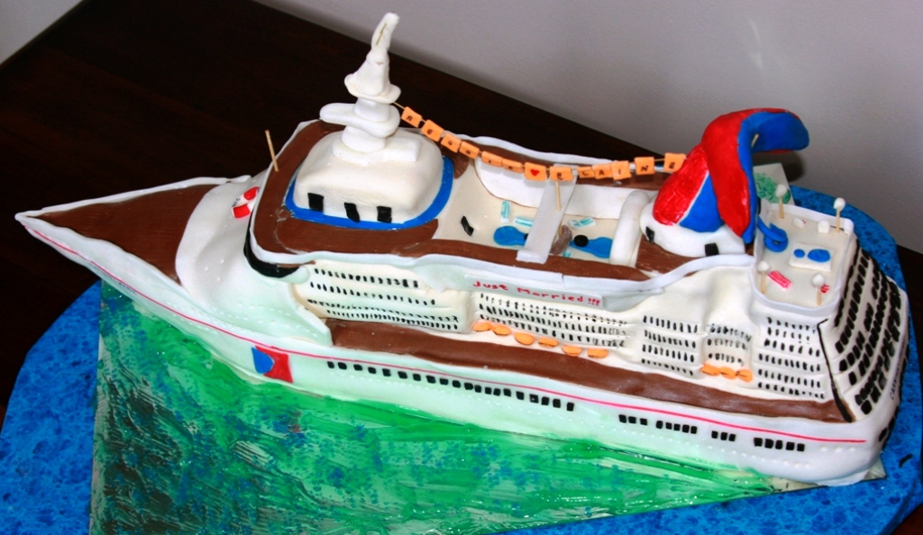 Carnival Cruise Ship Birthday Cake