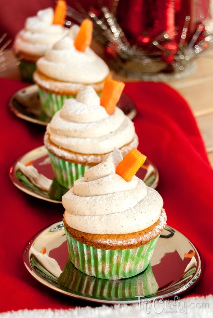 Carrot Cake Cupcakes Frosting