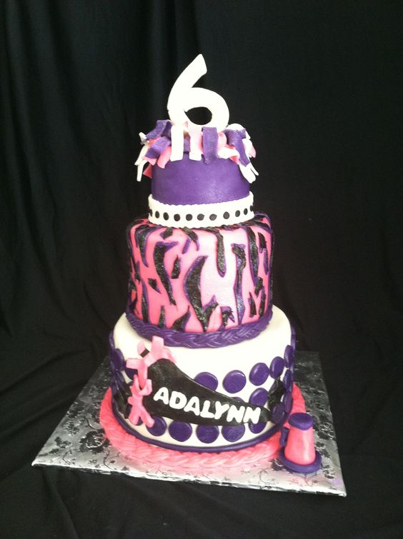 Cheer Birthday Cake Ideas