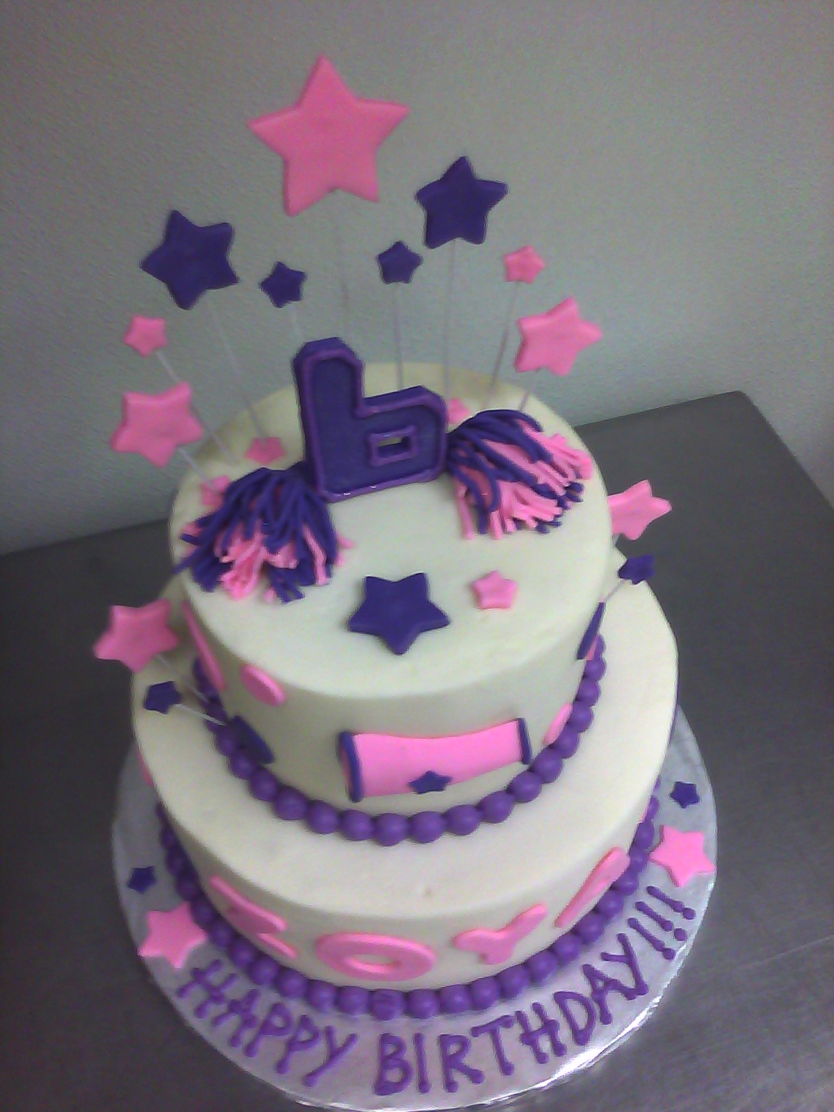 Cheerleading Birthday Cake Ideas