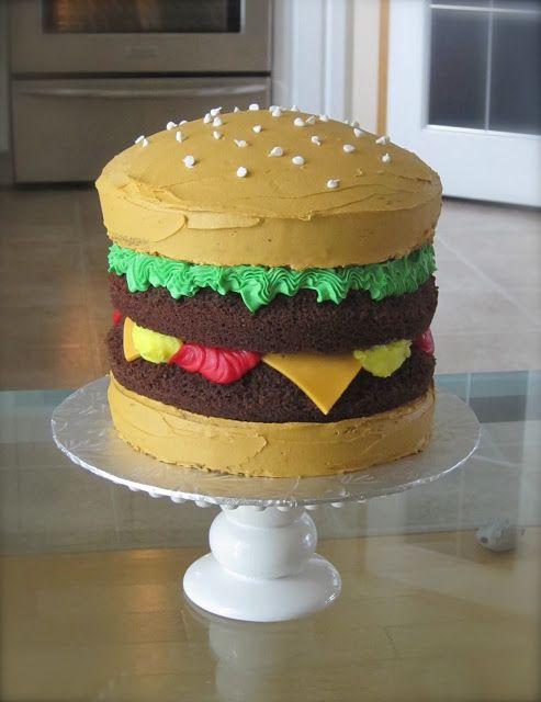 Cheeseburger Cake