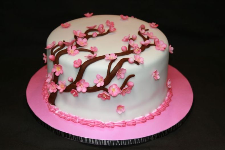 Cherry Blossom Cake Idea