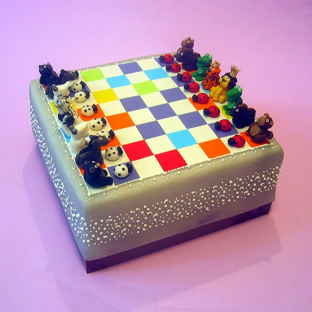 Chess Board Cake