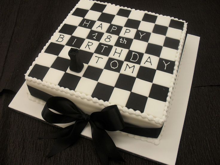 Chess Board Cake