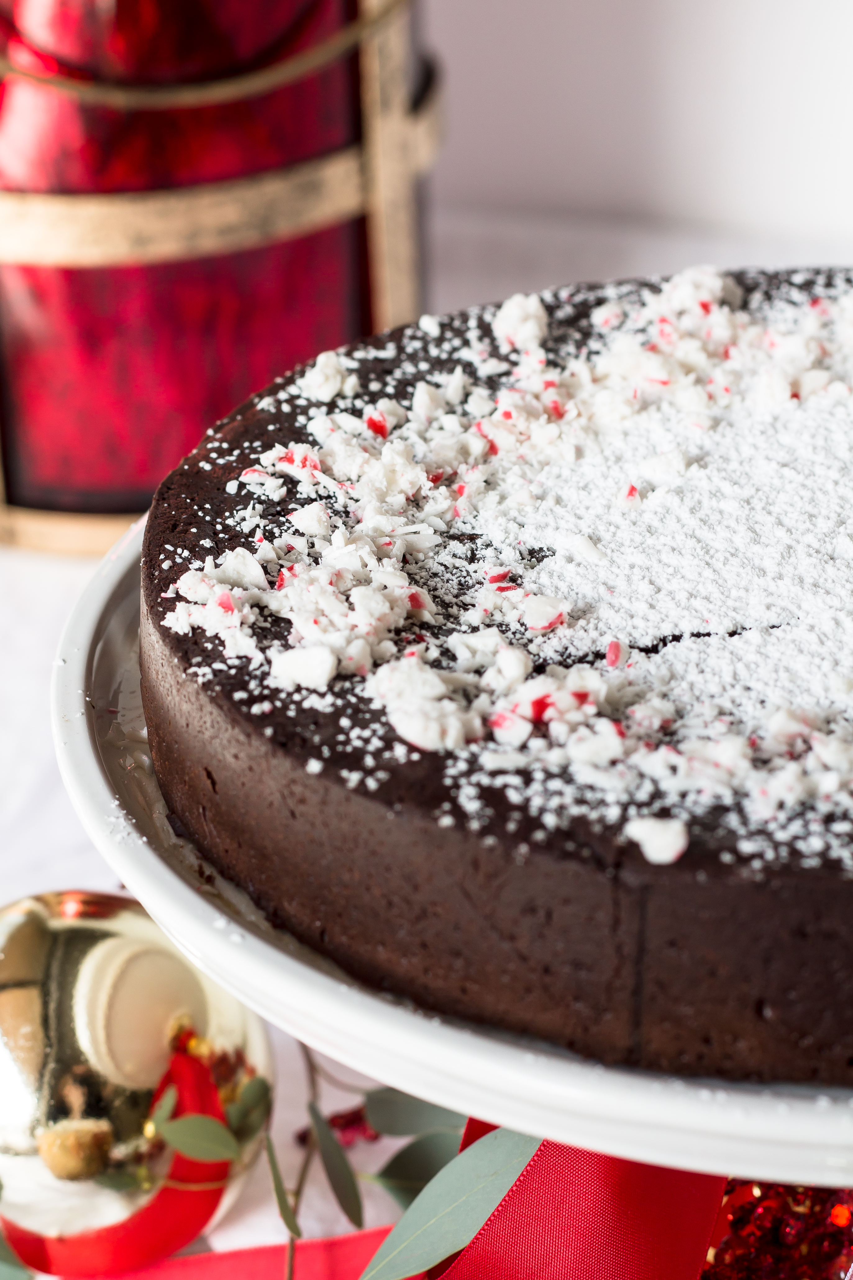 Chocolate Cake with Whipped Cream